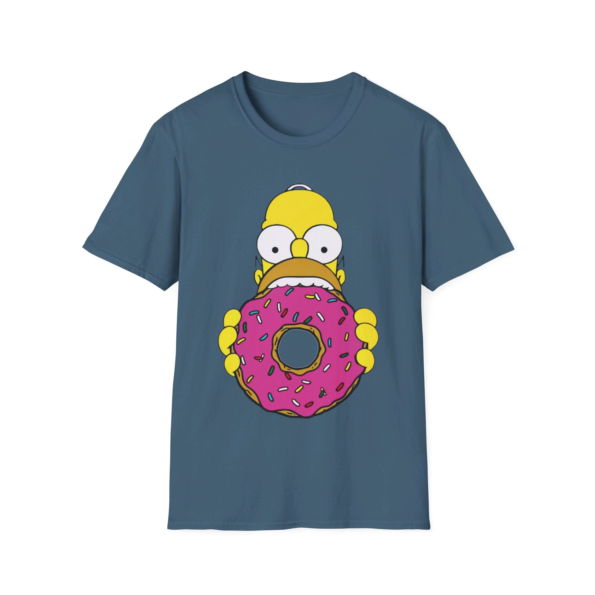 Homer loves donuts Simpsons - Softstyle T-Shirt