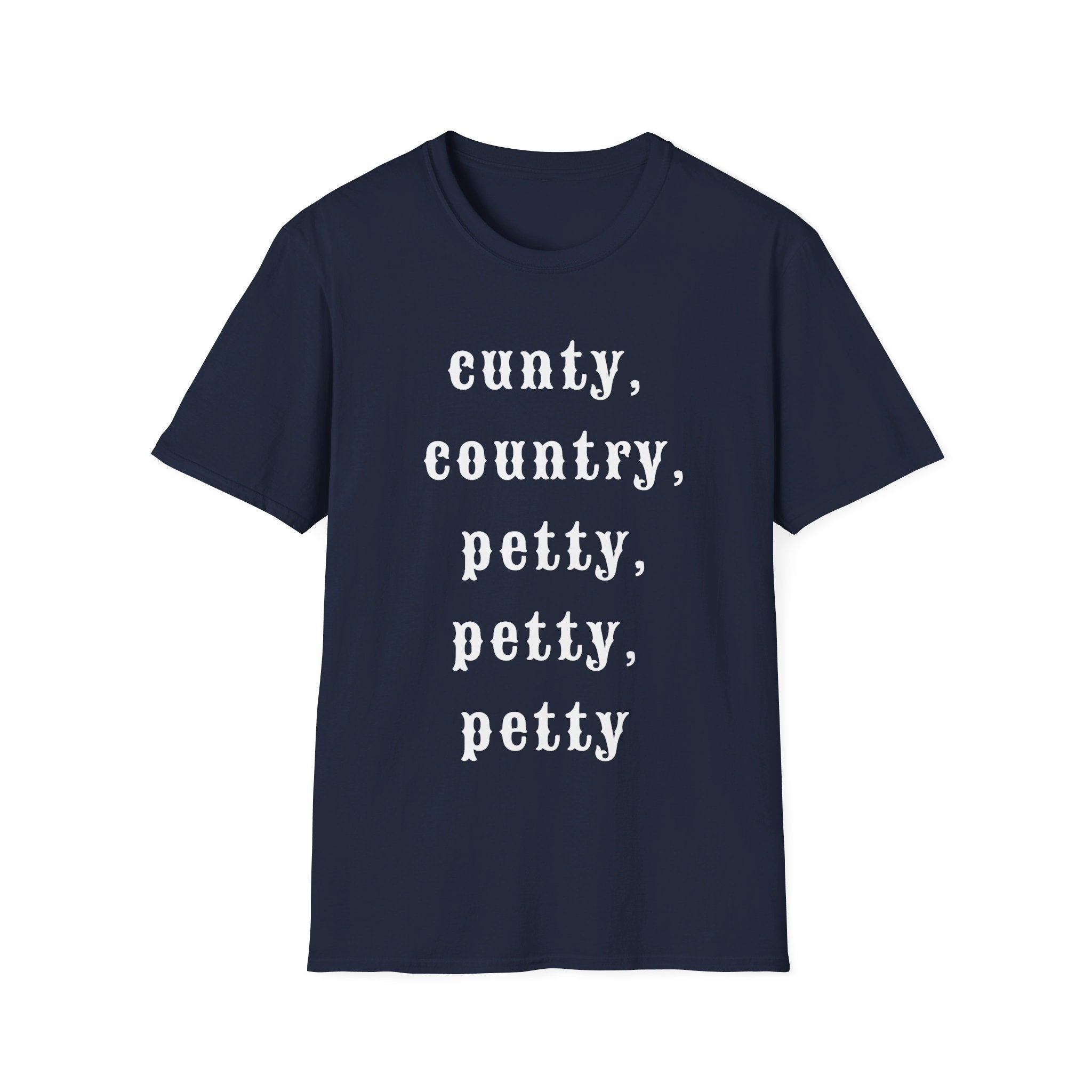 Beyoncé Spaghettii "Cunty, country, petty, petty, petty" - Softstyle T-Shirt