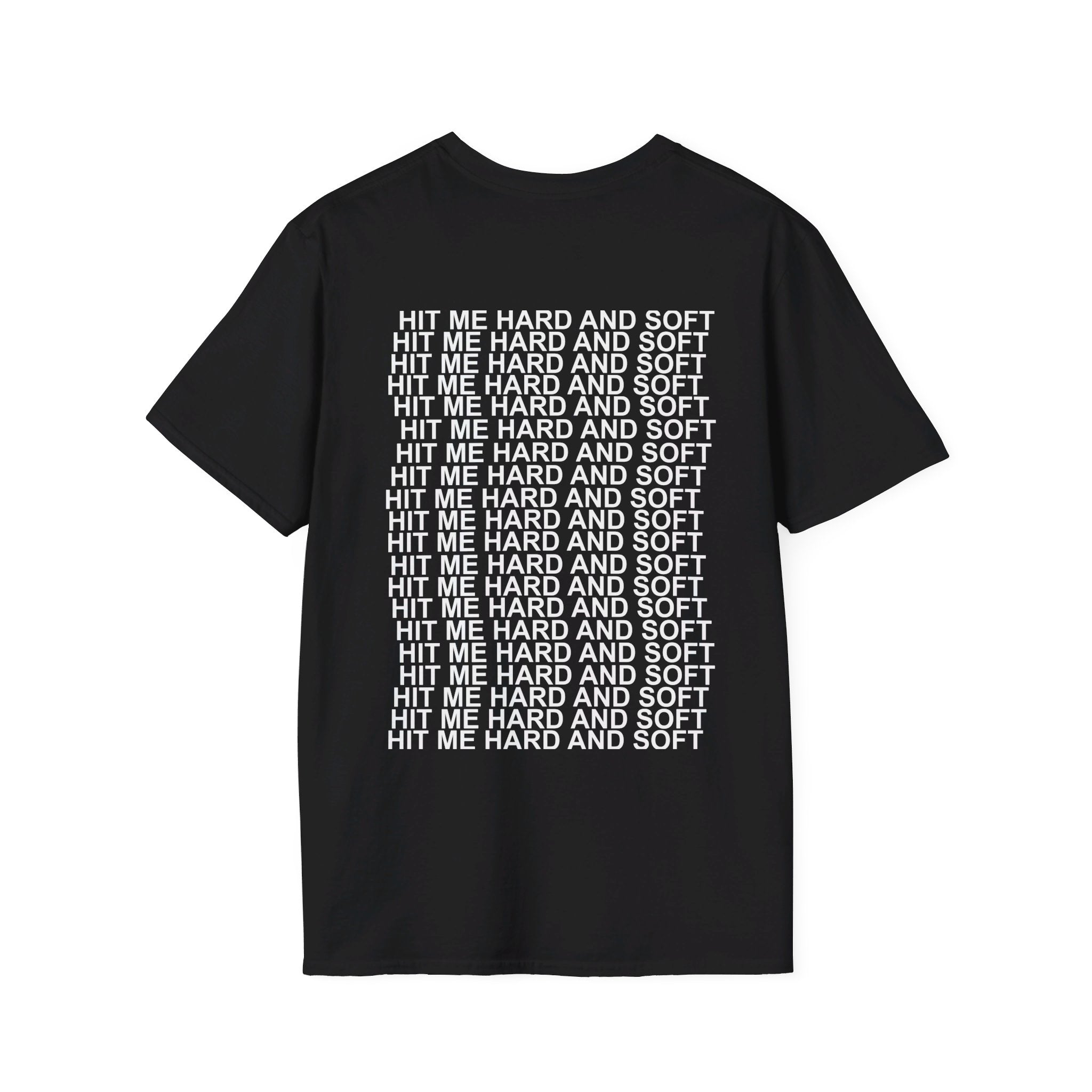 Billie Eilish Hit Me Hard and Soft Backside - Softstyle T-Shirt