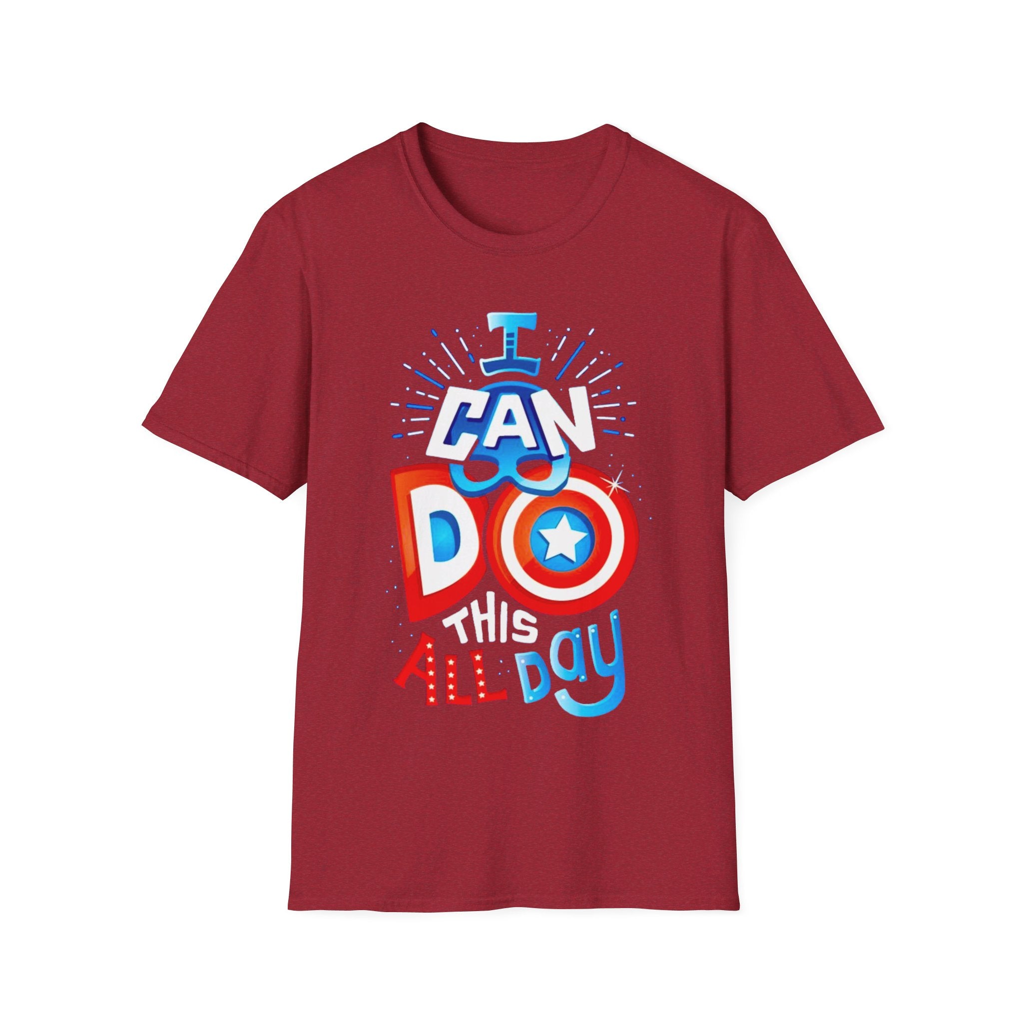 Captain America "I can do this all day" - Softstyle T-Shirt