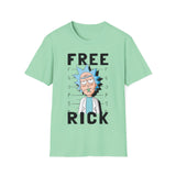 Rick and Morty "Free Rick" - Softstyle T-Shirt