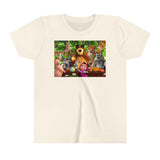 Masha and the bear photograph Kids - Youth Short Sleeve Tee