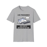 I are programmer, I make computer beep boop - Softstyle T-Shirt